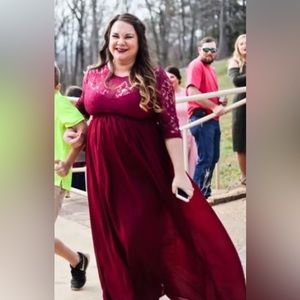 Lacey Maternity Gown